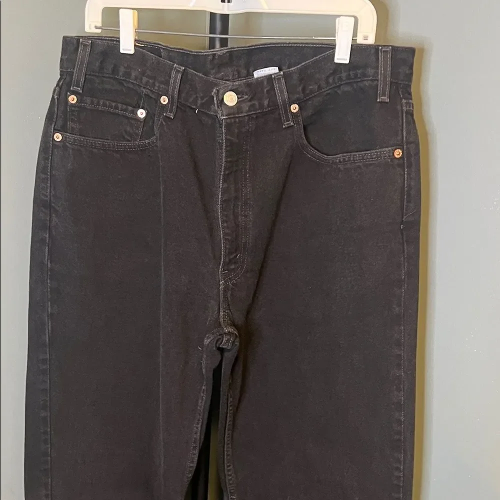 Levi's 550 Men's Relaxed Black Jeans
